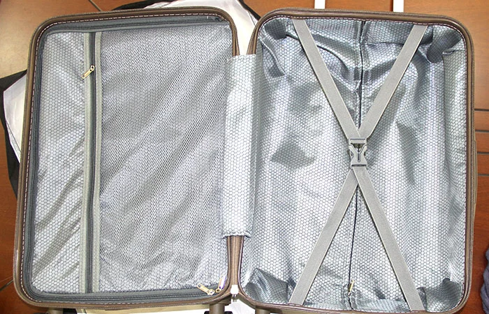 Sunburst Textured Abs Luggage