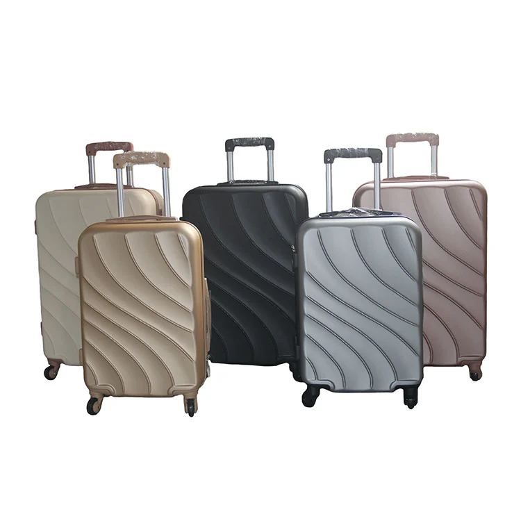 ABS-bagage med bølgemønster